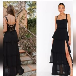 NWOT Show Me Your MUMU Black Lady Corset Dress XL